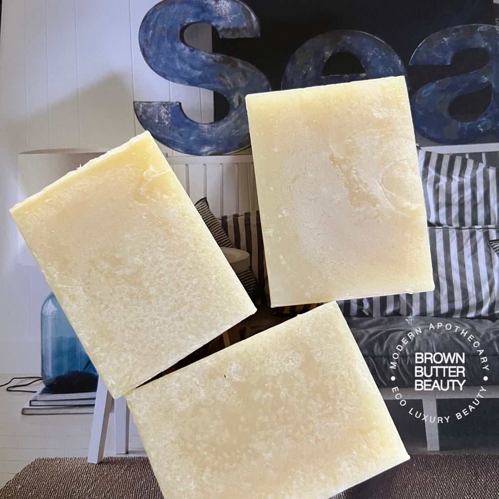 Handcrafted Gold Sea Moss Soap with Organic Ingredients