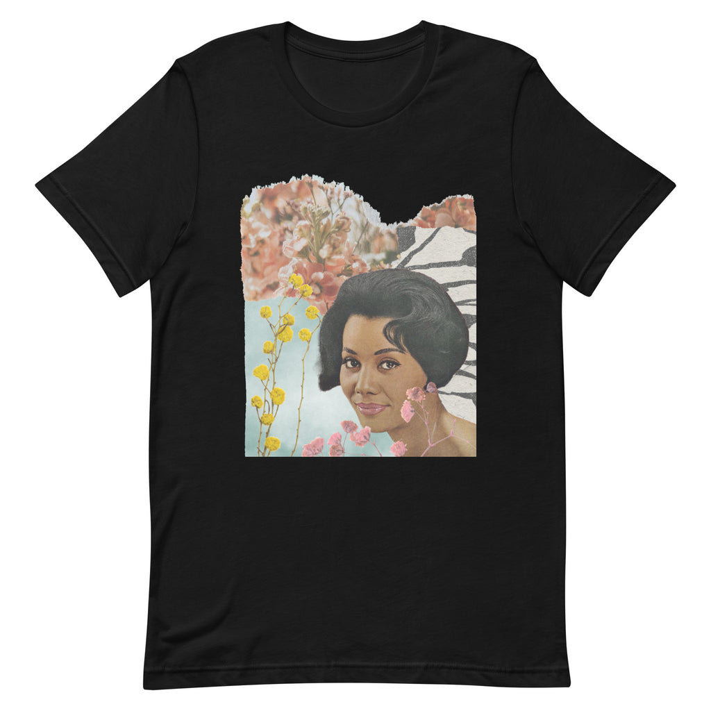 african american vintage beauty tee shirt for woman