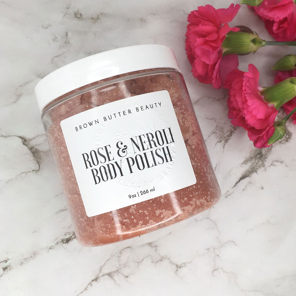 Rose Sugar Scrub  Body Polish